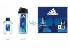 Adidas UEFA Champions League Dare Edition VI toaletní voda pro muže 50 ml + sprchový gel 250 ml, dárková sada