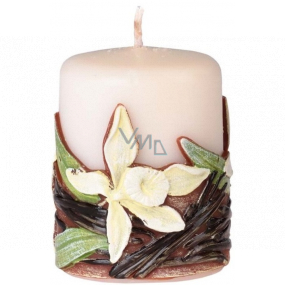Emocio Vanilka Vanilla svíčka válec 50 x 60 mm
