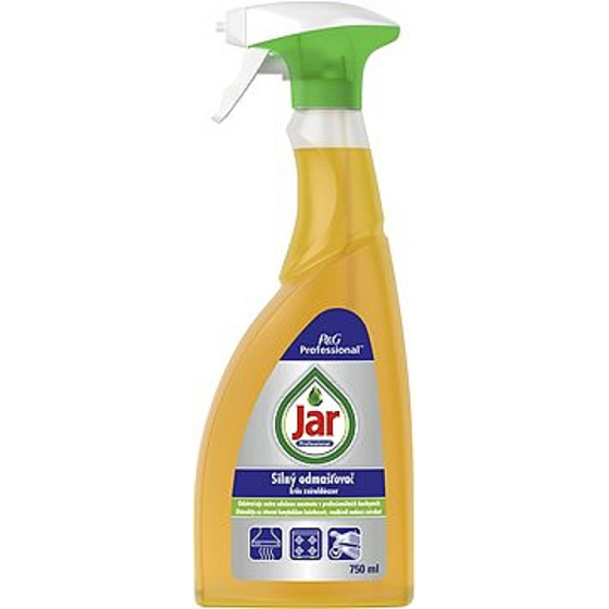 Jar Professional Silný odmašťovač do kuchyně rozprašovač 750 ml