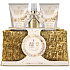 Grace Cole Bergamot, Ginger & Lemongrass tělová mlha 100 ml + mycí gel 100 ml + tělové mléko 100 ml + mycí houba + toaletní taštička, kosmetická sada pro ženy