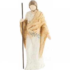 Arora Design Josef figurka znázorňující Josefa shlížejícího k Jezulátku nesmí chybět ve vašem betlémku Figurka z pryskyřice 22 cm