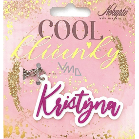 Nekupto Cool jmenná klíčenka Kristýna 1 kus