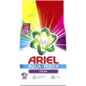 Ariel Aquapuder Color univerzální prací prášek na barevné prádlo 36 dávek 2,34 kg