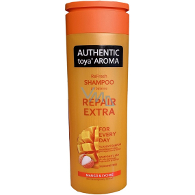 Authentic Toya Aroma Repair Extra Mango & Liči šampon na suché a poškozené vlasy 400 ml