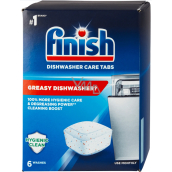 Finish Dishwasher Care Tabs kapsle na čištění myčky 6 kusů