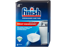 Finish Dishwasher Care Tabs kapsle na čištění myčky 6 kusů