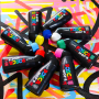 Posca Univerzální akrylátový popisovač s kulatým hrotem 3 - 19 mm PCM-22 MOP R bílý