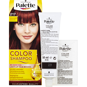 Schwarzkopf Palette Color Shampoo barva na vlasy 217 Mahagonová, 50 ml