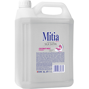 Mitia Silk Satin tekuté mýdlo, 5 l