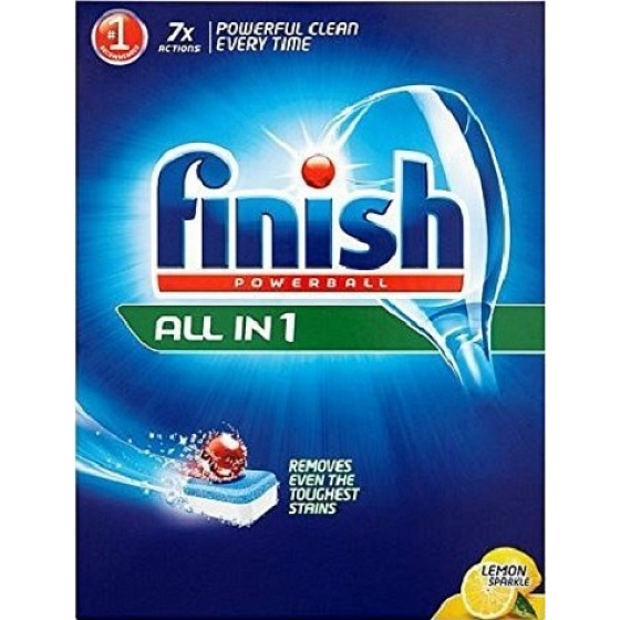 Calgonit Finish All-in-1 Citron tablety do myčky 56 kusů