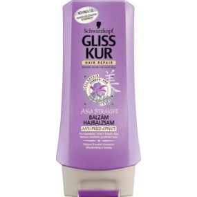 Gliss Kur Asia Straight pro rovný vlas balzám na vlasy 200 ml