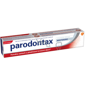 Parodontax Whitening proti krvácení dásní zubní pasta s bělicím účinkem 75 ml