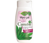 Bione Cosmetics Cannabis mycí gel pro intimní hygienu pro všechny typy pokožky 260 ml