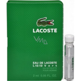 Lacoste Eau de Lacoste L.12.12 Vert toaletní voda pro muže 2 ml s rozprašovačem, vialka