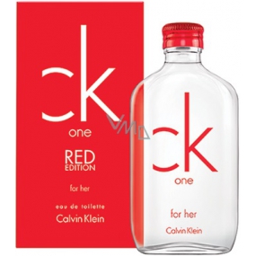 Calvin Klein Ck One Red Edition for Her toaletní voda 100 ml