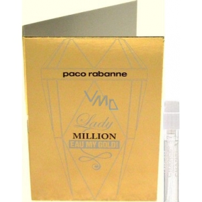 Paco Rabanne Lady Million Eau My Gold! toaletní voda pro ženy 1,5 ml s rozprašovačem, vialka