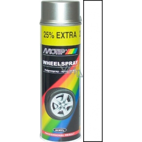 Motip Wheel Sprej 04003 bílá akrylový lak na disky kol 500 ml