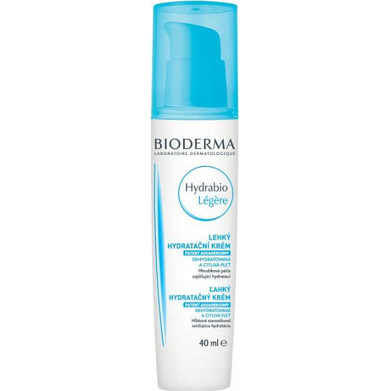 Bioderma Hydrabio Légere lehký hydratační krém 40 ml