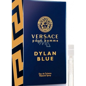 Versace Dylan Blue toaletní voda pro muže 1 ml s rozprašovačem, vialka