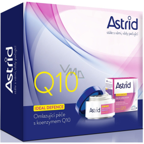 Astrid Ideal Defence Q10 proti vráskám denní krém 50 ml + noční krém 50 ml, kosmetická sada