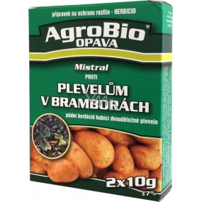 AgroBio Mistral proti plevelům v bramborách 2 x 10 g