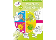 Ditipo Stíratelný sešit Roční období 4-6 let 16 stran 215 x 275 mm