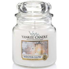 Yankee Candle Winter Glow - Zimní záře vonná svíčka Classic střední sklo 411 g