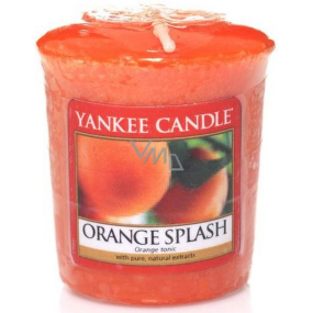 Yankee Candle Orange Splash - Pomerančová šťáva vonná svíčka votivní 49 g