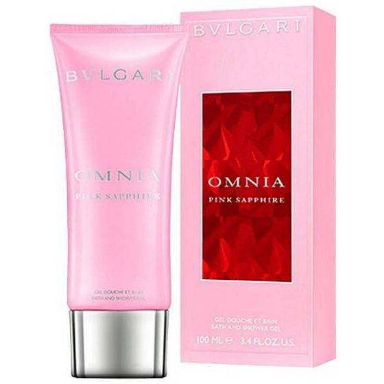 Bvlgari Omnia Pink Sapphire sprchový gel pro ženy 100 ml
