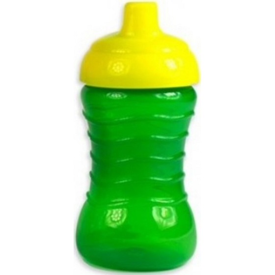 First Steps Spill Proof Sipper Cup 12 + láhev nekapající pro děti zelená 310 ml