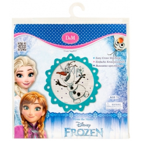 Disney Frozen Olaf kreativní set vyšívání pro děti 7+ 23,5 x 20,5 x 1 cm