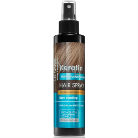 Dr. Santé Keratin Hair regenerační sprej pro křehké lámavé vlasy bez lesku 150 ml