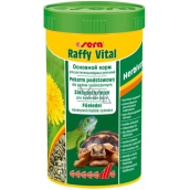 Sera Raffy Vital granulované základní krmivo pro suchozemské želvy a všechny ostatní býložravé plazy 250 ml