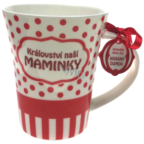 Nekupto Krásný domov hrnek Království naší maminky 350 ml