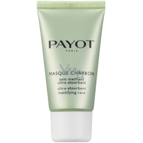 Payot Pate Grise Charbon Masque absorpční matující černá maska pro smíšenou až mastnou pleť 50 ml