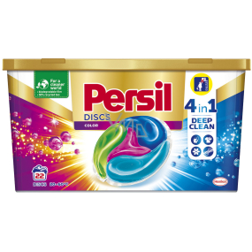 Persil Discs Color 4v1 kapsle na praní barevného prádla box 22 dávek 550 g