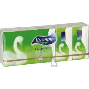 Harmony Papírové kapesníky 10 x 10 kusů 2 vrstvé