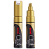 Uni Mitsubishi Chalk Marker křídový popisovač zlatý 8 mm, PWE-8K