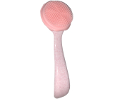 Kartáček na čistění pleti s rukojetí 13 cm
