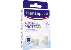 Hansaplast Aqua Protect voděodolná náplast 20 kusů