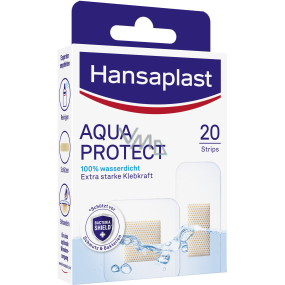 Hansaplast Aqua Protect voděodolná náplast 20 kusů