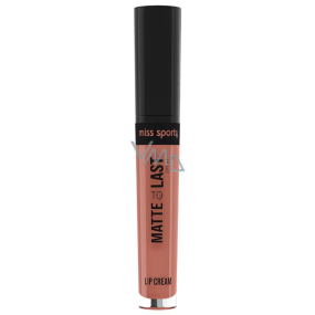 Miss Sporty Matte to Last 24h Lip Cream tekutá rtěnka 510 Energetic Beige 3,7 ml