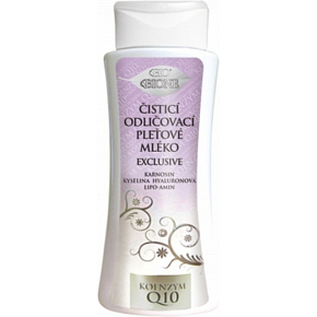 BIO BIONE EXCLUSIVE Čistící odličovací pleťové mléko Q10, 255 ml