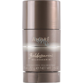 Baldessarini Ambré deodorant stick pro muže 75 ml