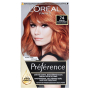 Loreal Paris Préférence barva na vlasy 7.4 Dublin Intenzivně měděná