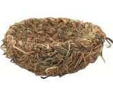 Hnízdo přírodní z trávy 20 cm 1 kus