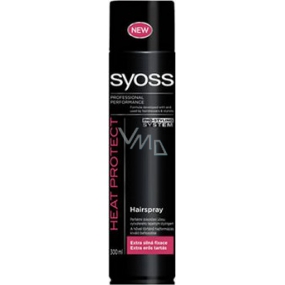 Syoss Heat Protect extra silná fixace lak na vlasy 300 ml