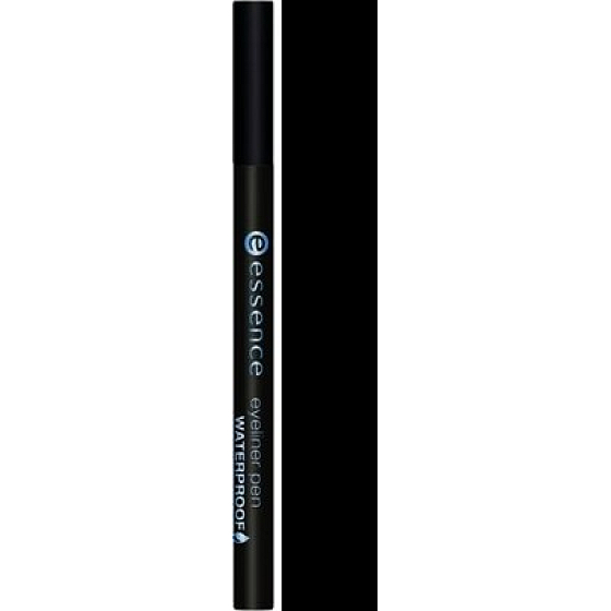 Essence Eyeliner voděodolné pero na oční linky 01 Black 1 ml