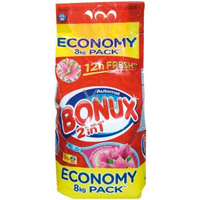 Bonux Magnolia & Spring Flowers 2v1 prací prášek 80 dávek 8 kg