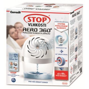 Ceresit Stop vlhkosti Aero 360 pohlcovač vlhkosti komplet bílý 450 g